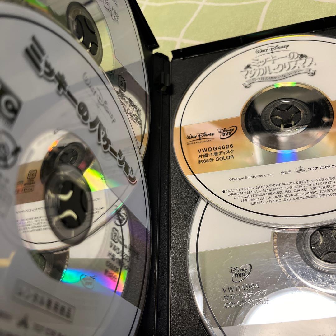 ディズニーDVD【ミッキーDVD４点セット】【レンタル落ちDVD】