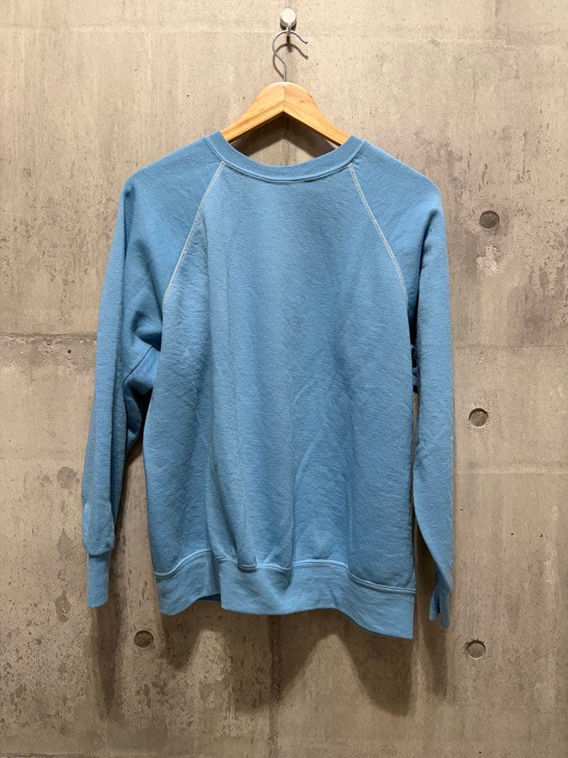 古着ヴィンテージディズニー　ミッキー　スウェット　水色　レディース