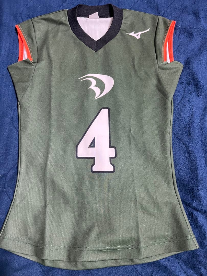 Mizuno バレーボールシャツ 4 大東文化大学　着用済5着セット