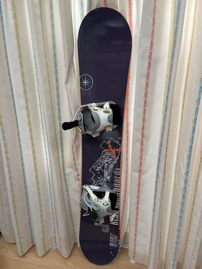 HEAD スノーボード 155cm ビンディング付 セット ケース付き