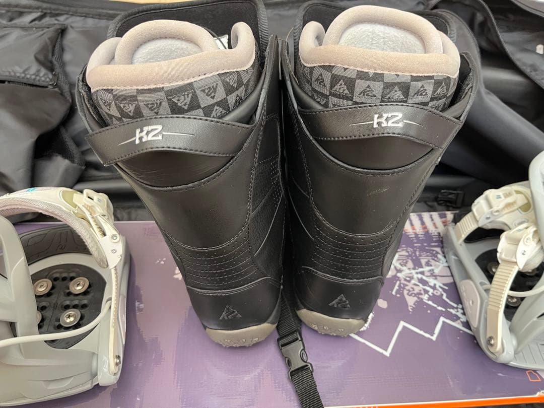 HEAD スノーボード 155cm ビンディング付 セット ケース付き