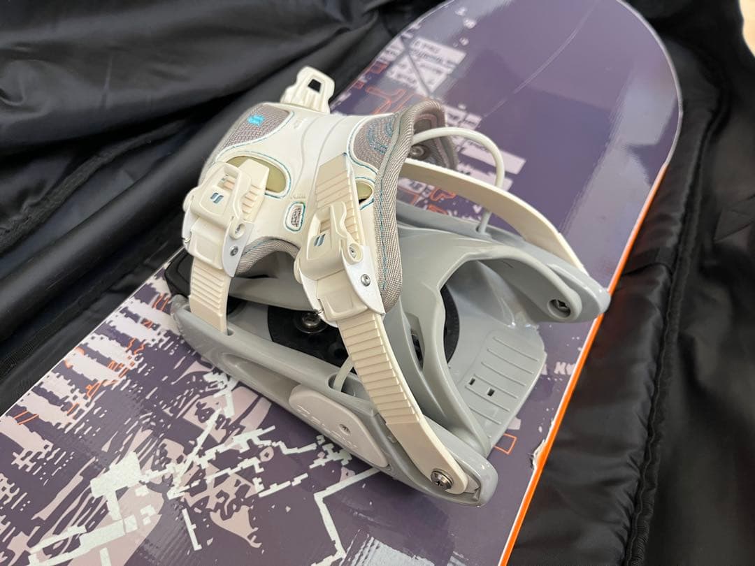 HEAD スノーボード 155cm ビンディング付 セット ケース付き