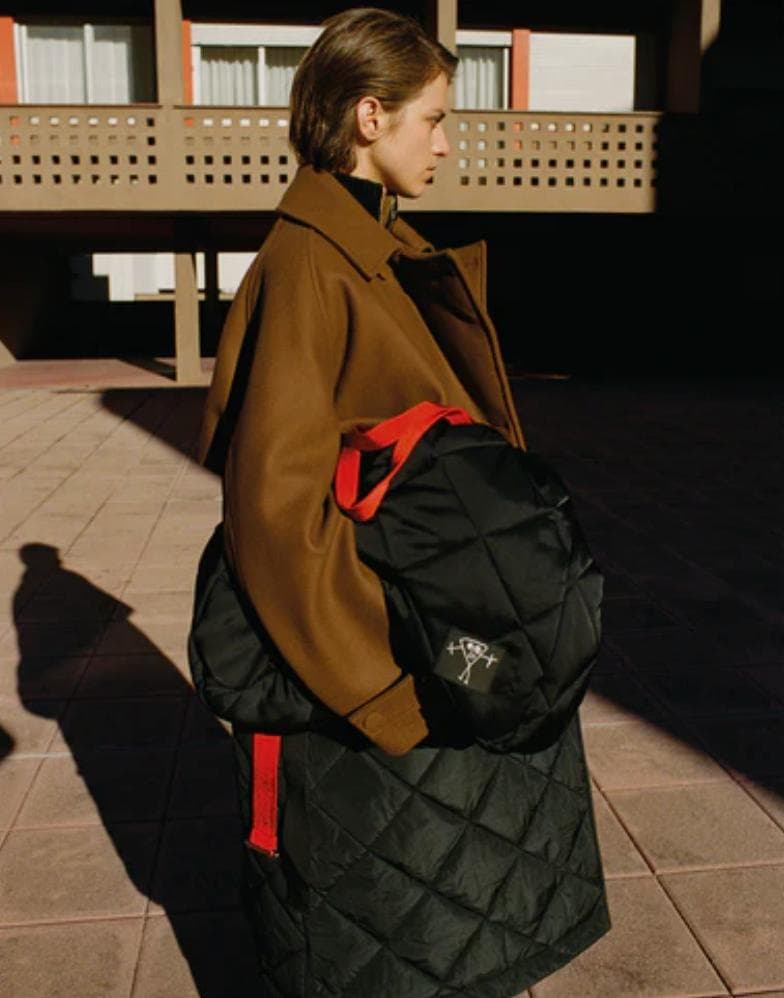 【新品】Plan C ウールレイヤードロングコート 38 定価29万円