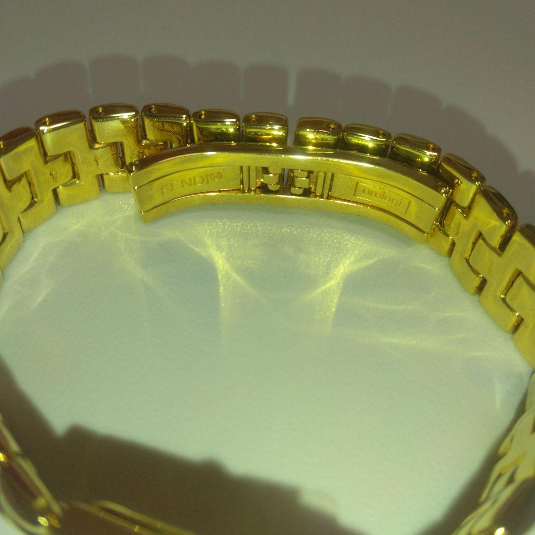未使用品級　FENDI　フェンディ 　腕時計　670L ゴールド　レディース