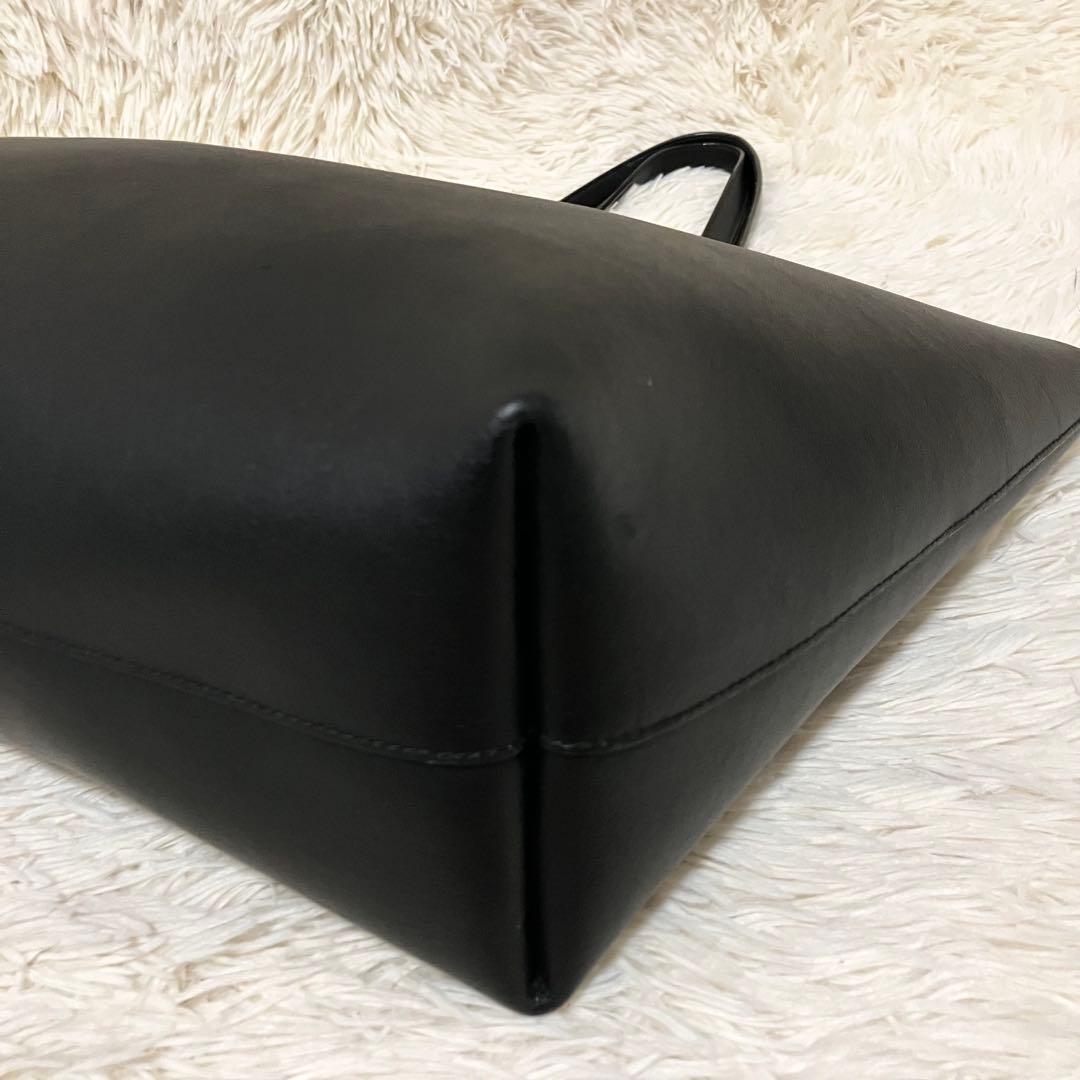 【極美品】 サンローラン ショッピングトート ポーチ付き A4収納