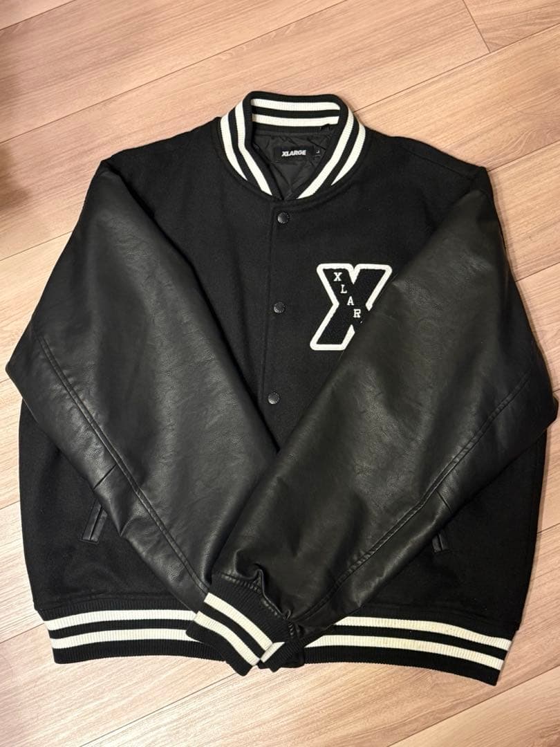 XLARGE スタジャン　ブラック 黒　サイズ　L