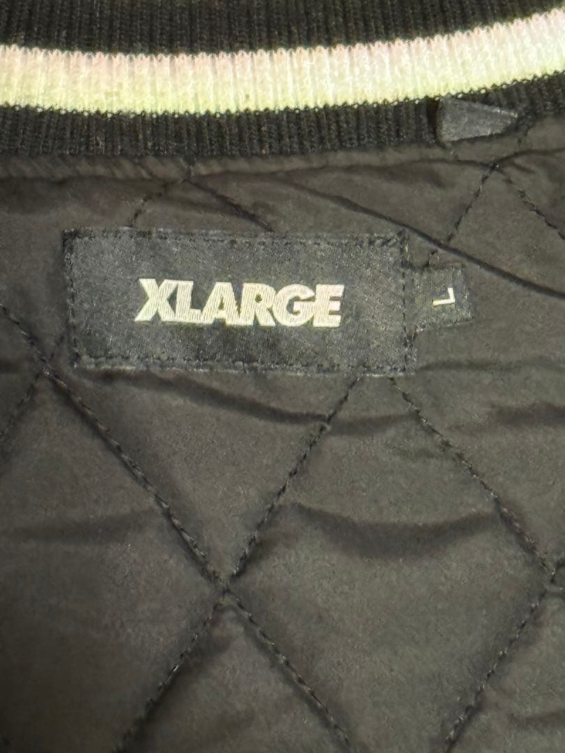 XLARGE スタジャン　ブラック 黒　サイズ　L