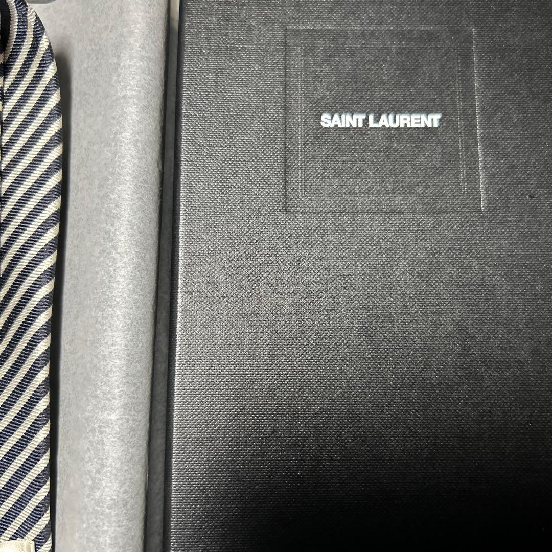 SAINT LAURENT PARIS サンローラン パリ ネクタイ ストライプ
