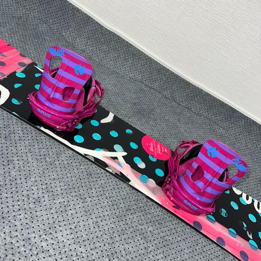 7-8回使用138cm RIDE RAPTURE×FLUX GU15 XSサイズ