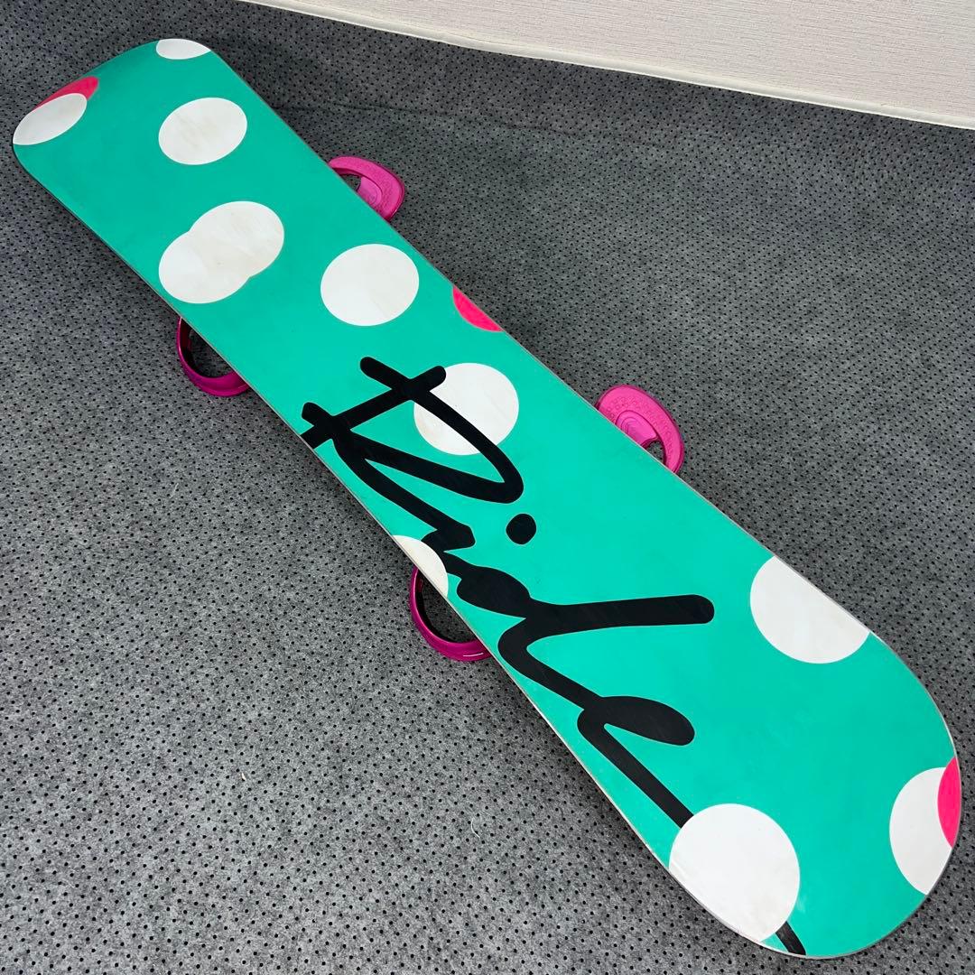 7-8回使用138cm RIDE RAPTURE×FLUX GU15 XSサイズ