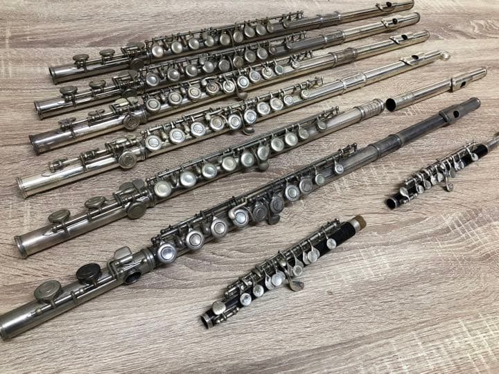 フルート、ピッコロ ジャンク品まとめ売り！