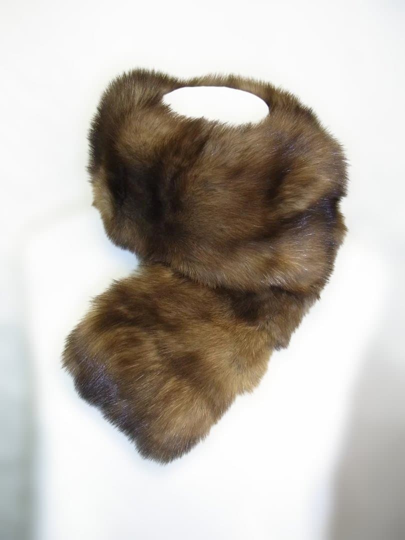 ゆきだるま◆新品◆ロシアンセーブルマフラー