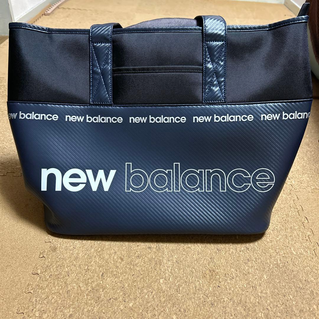 new balance ネイビー ゴルフバッグ