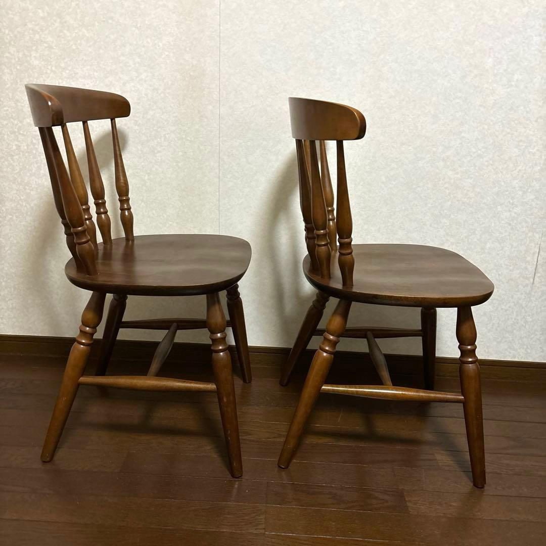 【良品】ヴィンテージ ウィンザーチェア スピンドルバックチェア