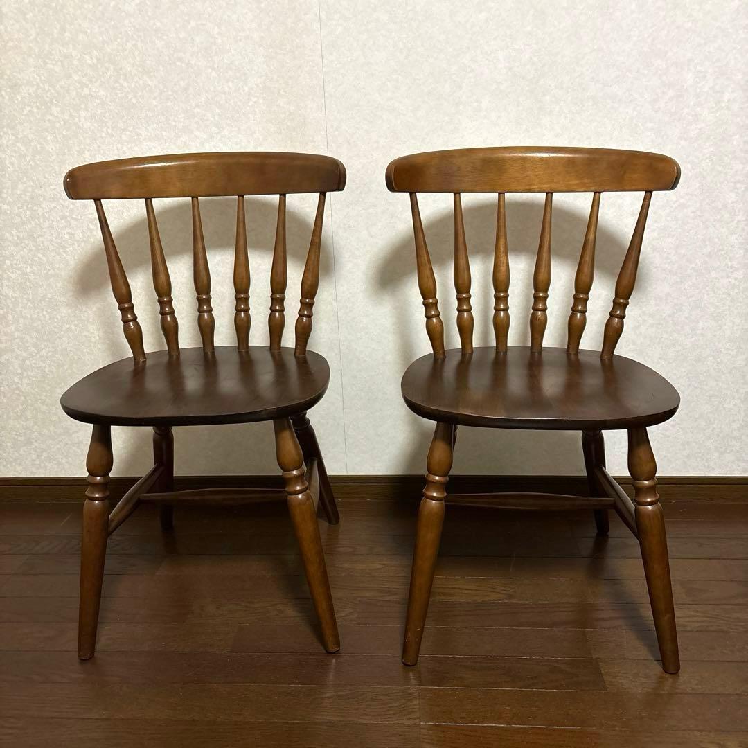 【良品】ヴィンテージ ウィンザーチェア スピンドルバックチェア