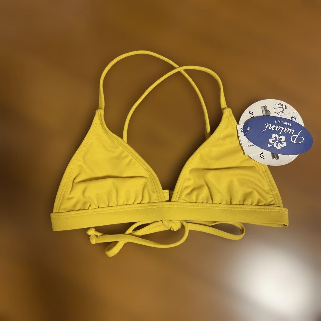 Pualani Hawaiiイエロー三角ビキニ