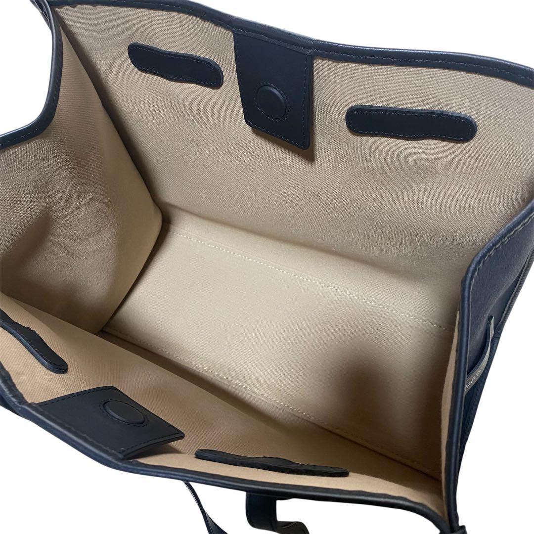 美品✨GIANNI CHIARIN マルチェッラ　M トートバッグ　黒