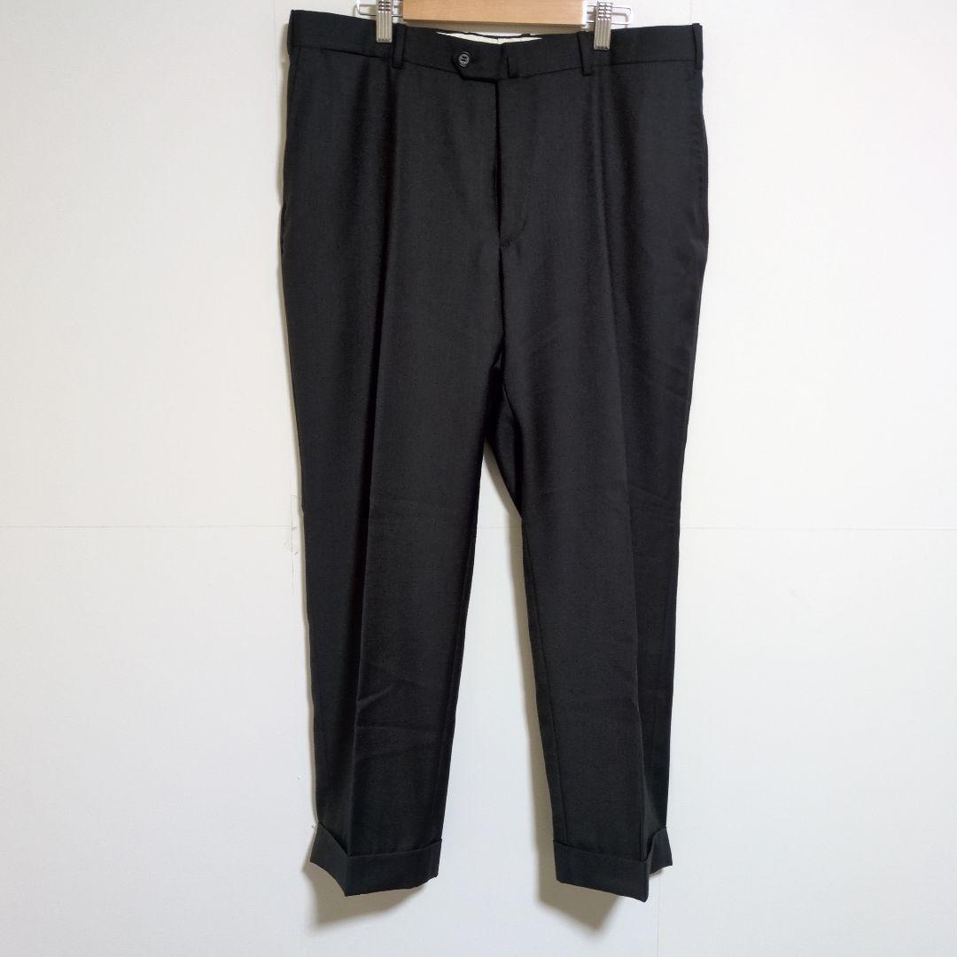 イザイア　スーツ　セットアップ　黒　super130‘s　イタリア製　54