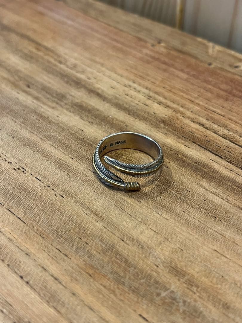 2*4様 H.MACE ナバホ フェザーリング　インディアンジュエリー　ster