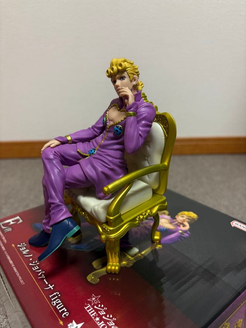 ジョジョワールド　1番くじ　E賞　ジョルノ・ジョバァーナ フィギュア