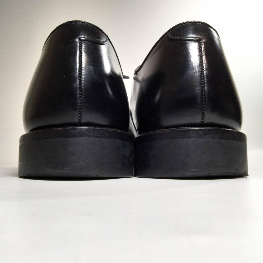 【ローズさん】REGAL　ストレートチップ　ブラック　レザー　ローファー