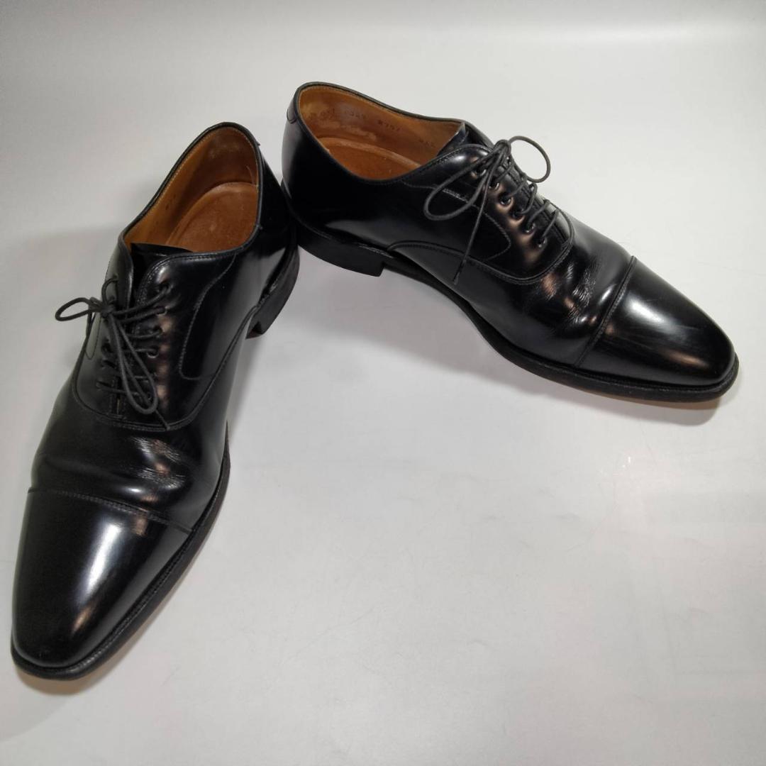 【ローズさん】REGAL　ストレートチップ　ブラック　レザー　ローファー