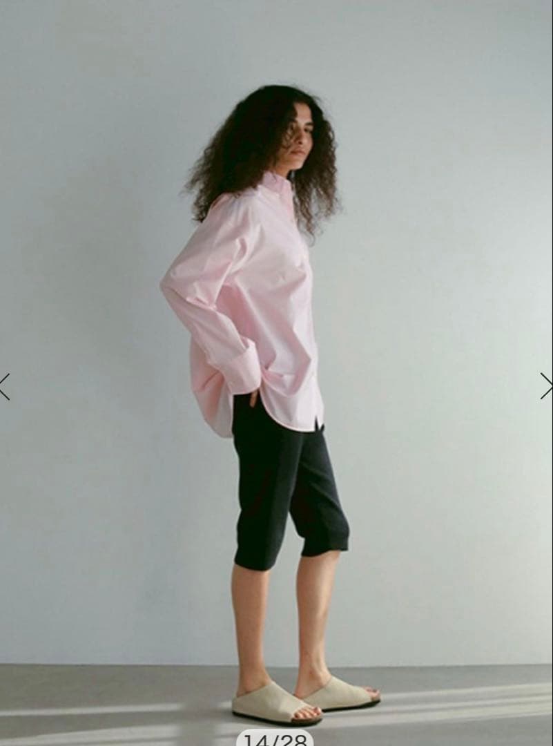 etretokyo エトレトウキョウ　ハイゲージバイカーニットパンツ