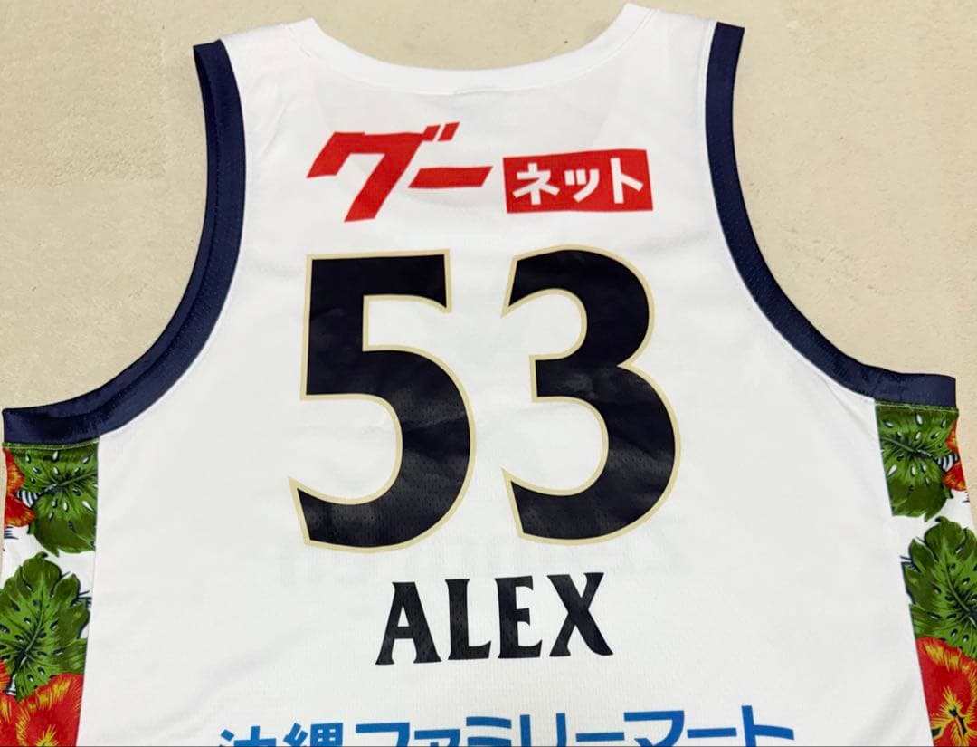 琉球ゴールデンキングス アレックス・カーク ユニフォーム