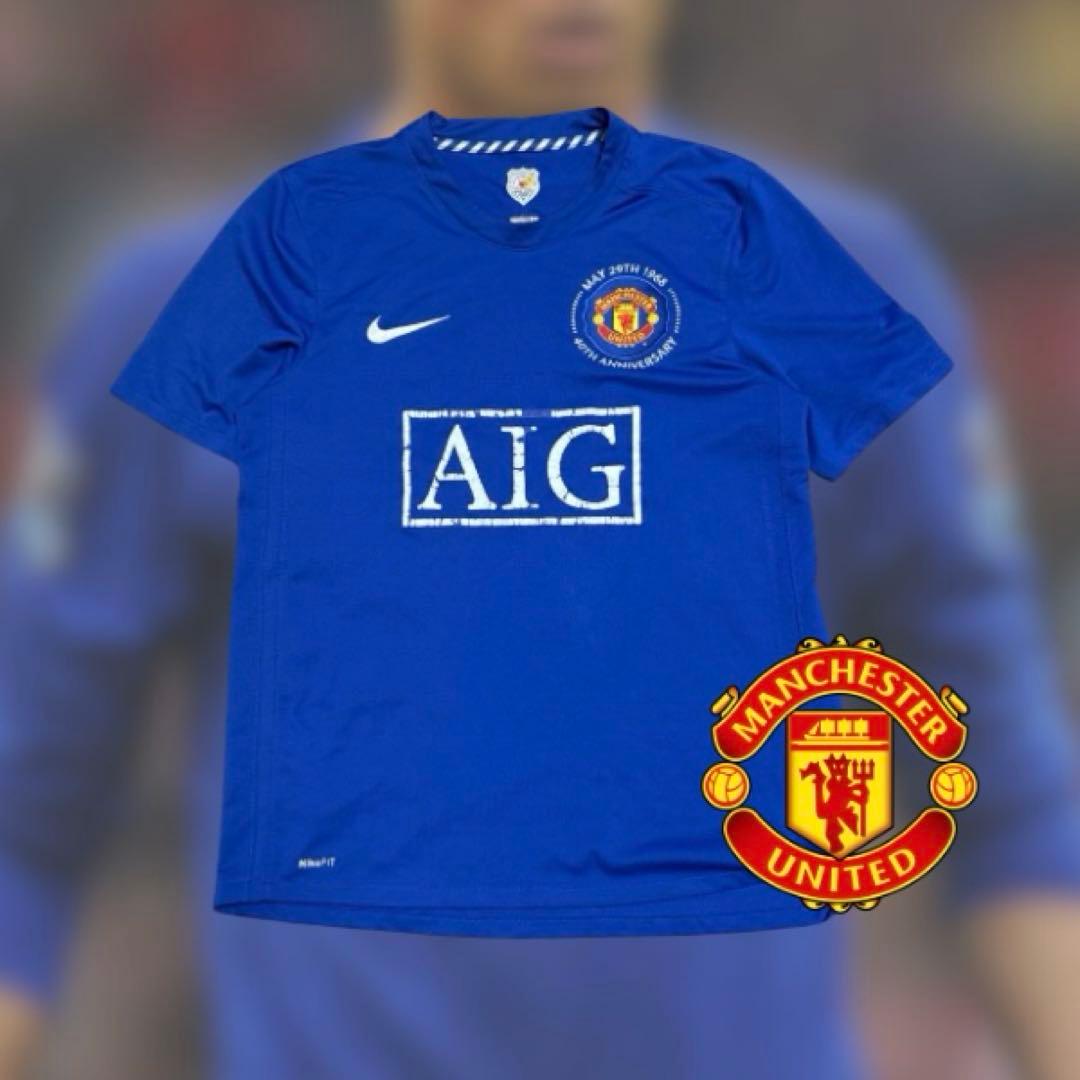 【正規】08/09　マンチェスターユナイテッド　サッカー　ユニフォーム　マンユー