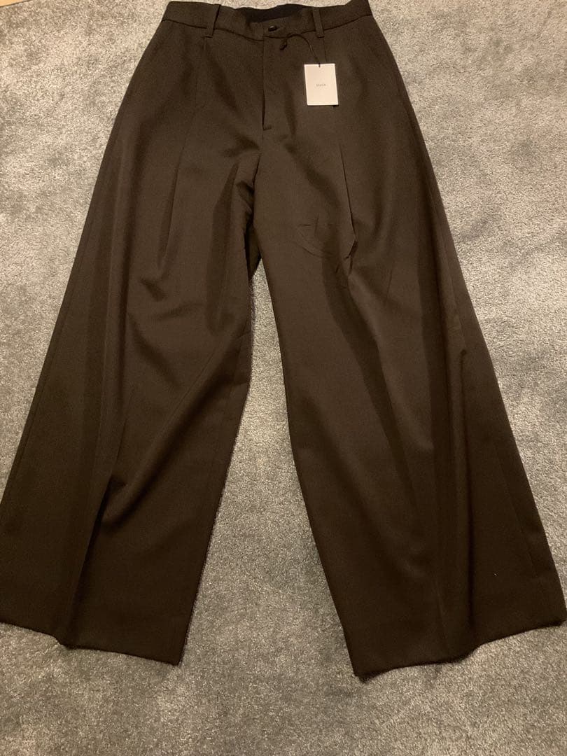 パンツ stein EXTRA WIDE TROUSERS MILITARY st646