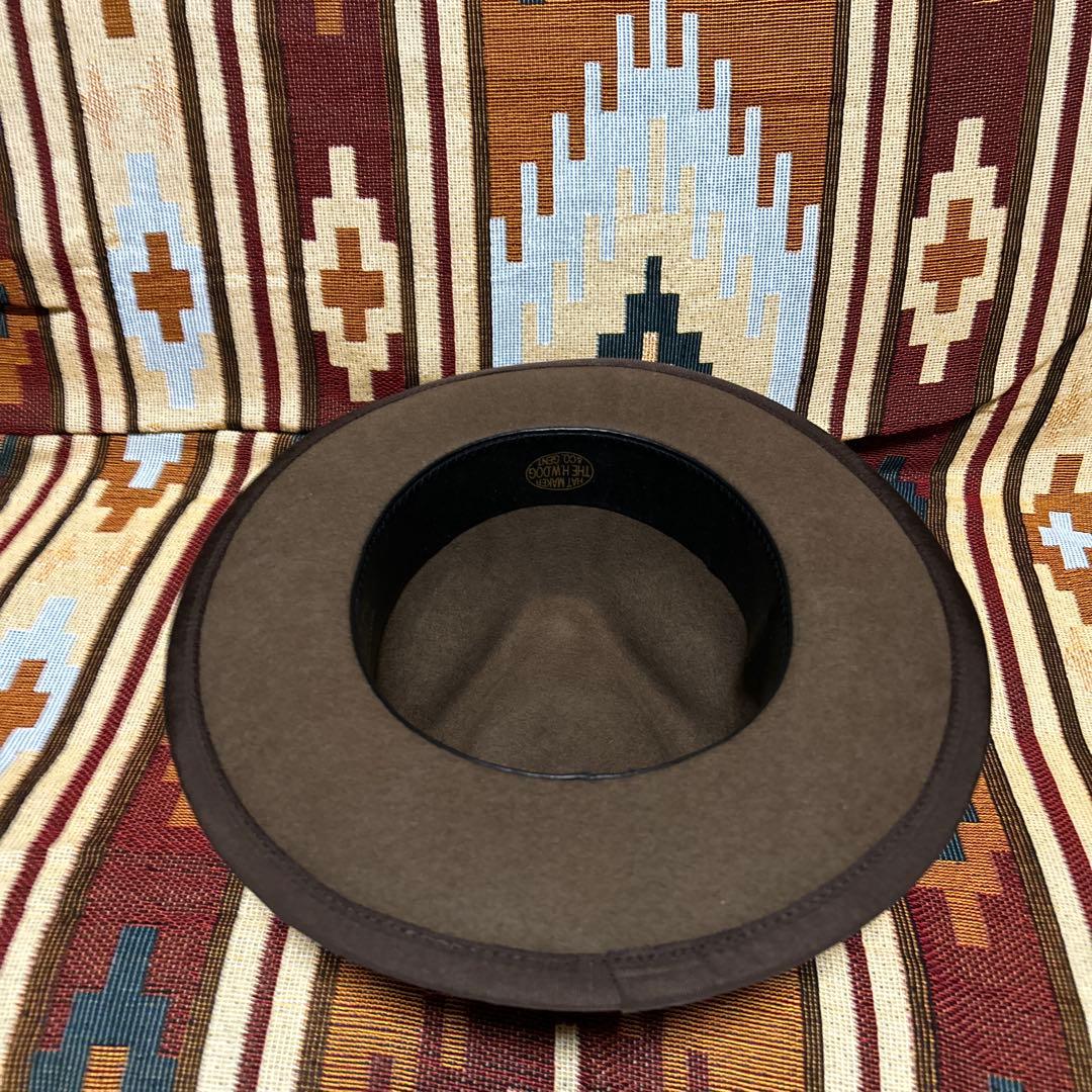 THE h.wdog&co pointH ハット38 ブラウン