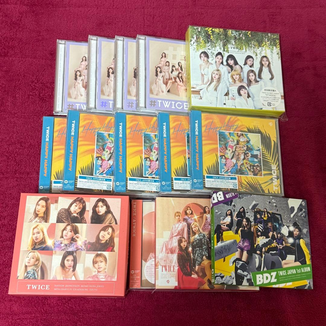 本日限定価格‼️TWICE アルバム CD DVD まとめ売り 46枚セット