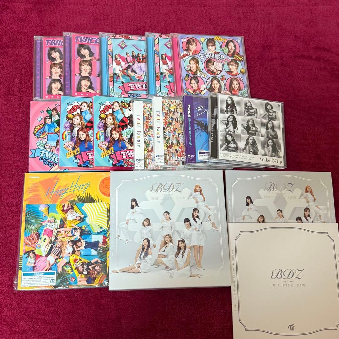 本日限定価格‼️TWICE アルバム CD DVD まとめ売り 46枚セット