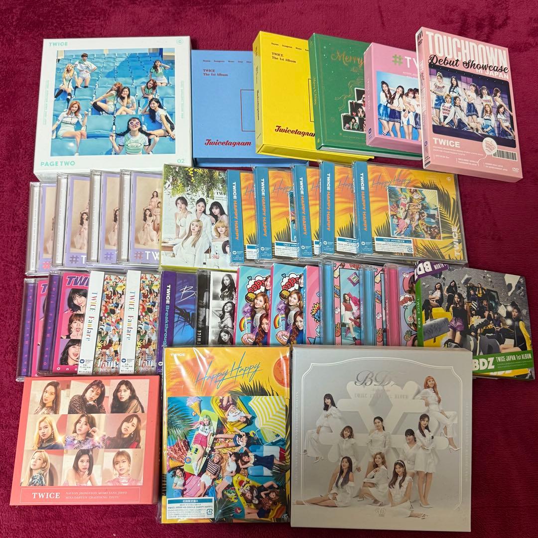 本日限定価格‼️TWICE アルバム CD DVD まとめ売り 46枚セット