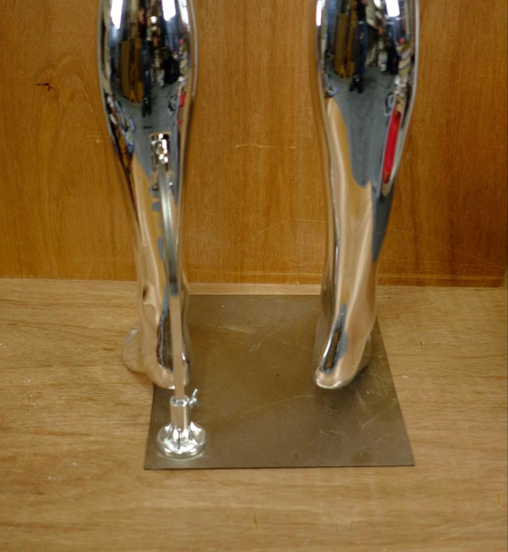 アンティーク　メタリック　トルソー　脚　お尻　下半身　古道具　オブジェ