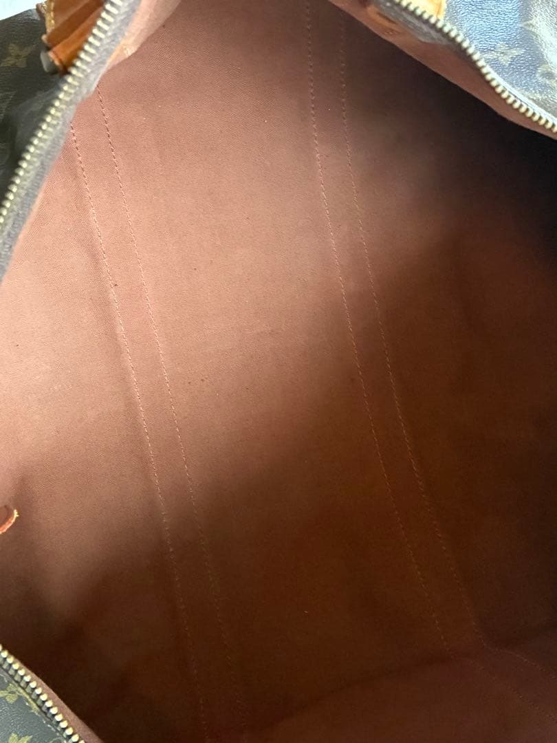 LOUIS VUITTON ボストンバッグ モノグラム キーポル50 ブラウン