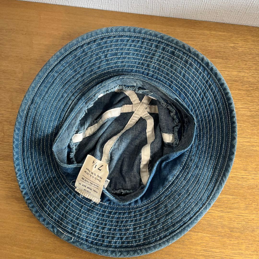 帽子 BUZZ RICKSON'S HAT denim7 1/4