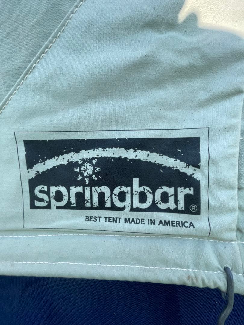 カーカムス　スプリングバーテントコンパクト2 グランドシート付