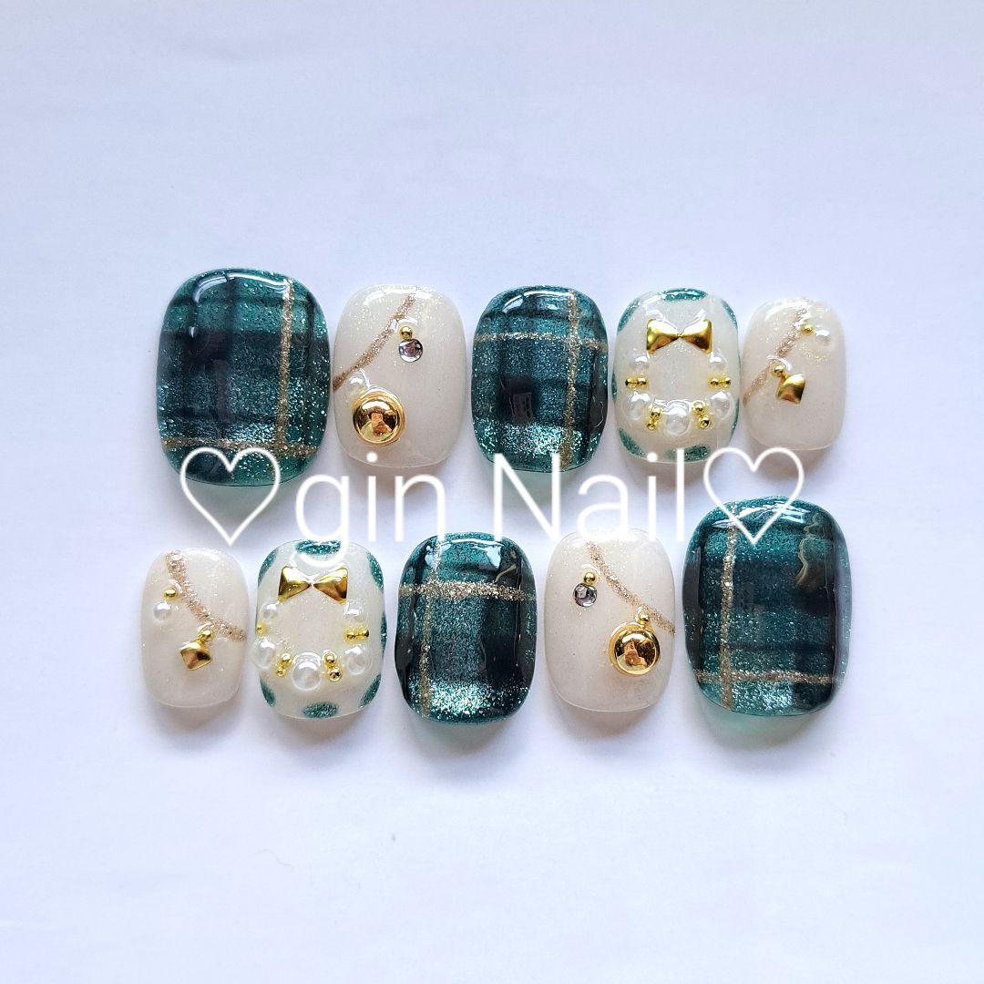 体調不良にて発送までお時間頂戴致します。　ネイルチップ　オーダー