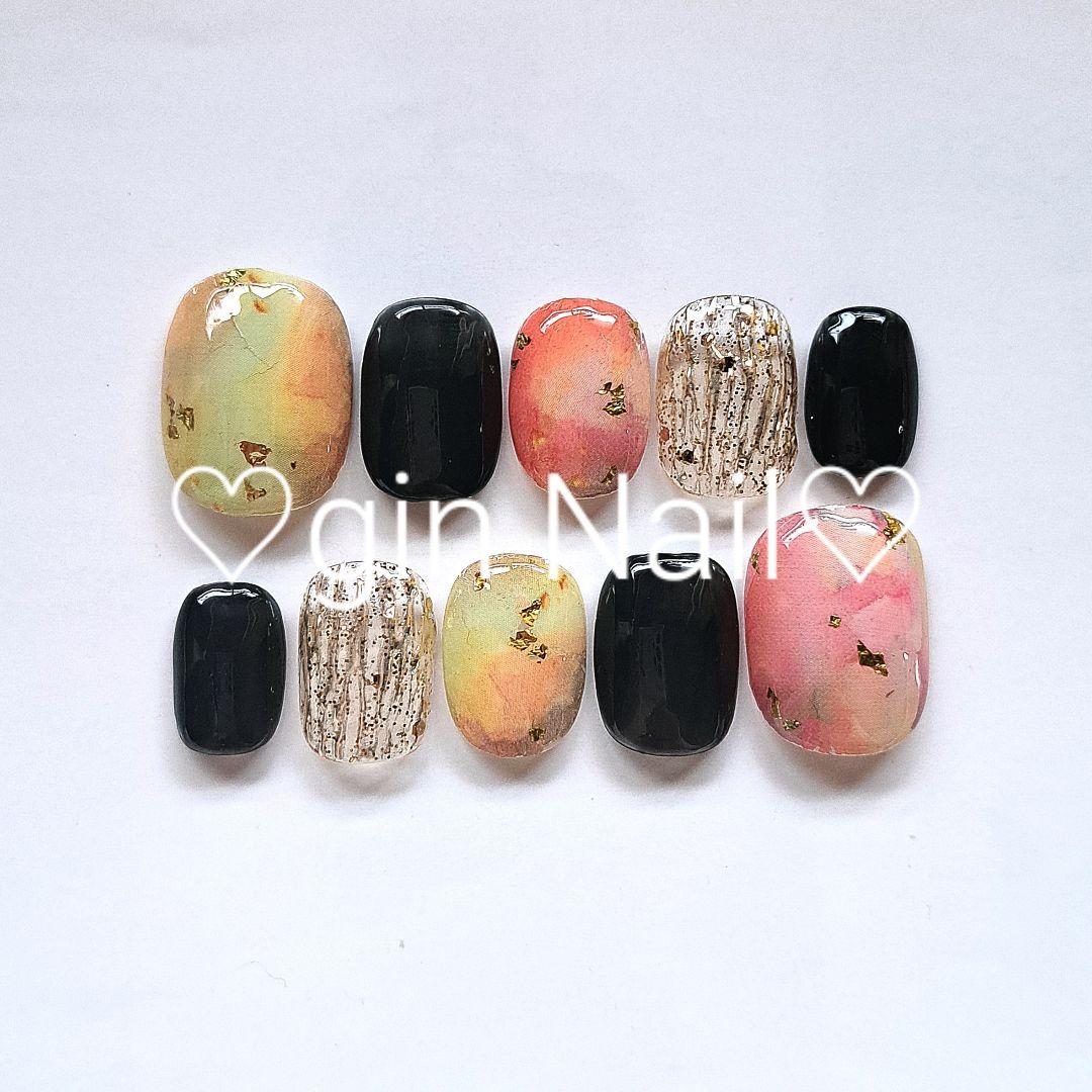 体調不良にて発送までお時間頂戴致します。　ネイルチップ　オーダー