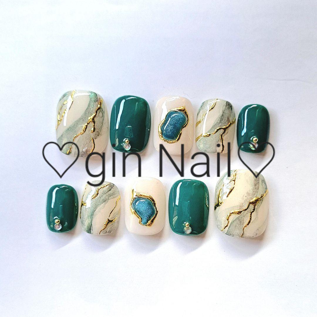 体調不良にて発送までお時間頂戴致します。　ネイルチップ　オーダー