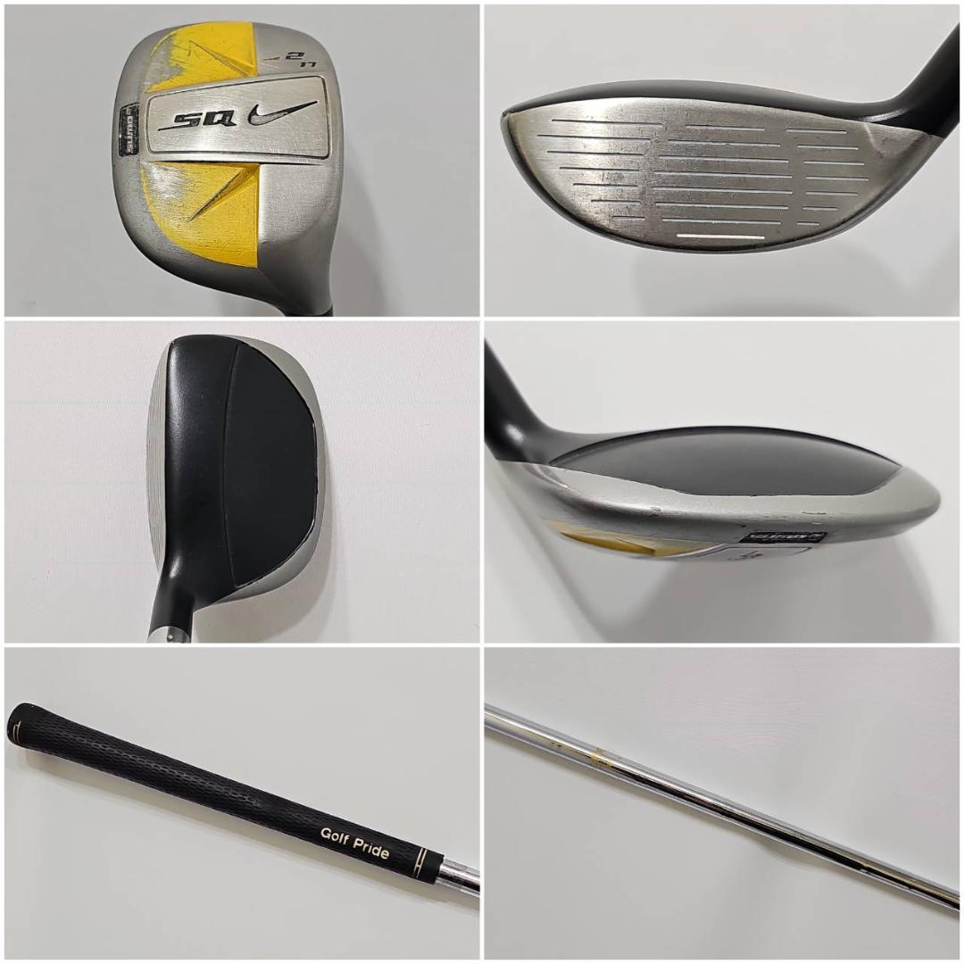 メンズ右利き初心者用　ナイキ　SQ　他　ゴルフクラブセット　K-2679