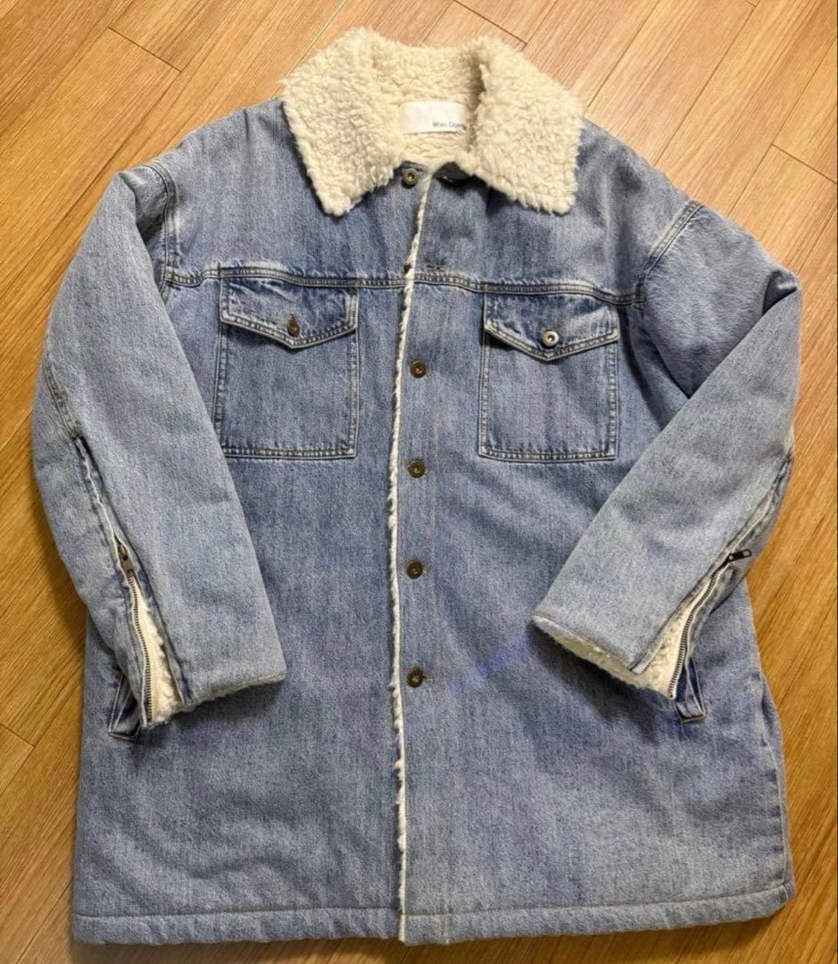 Whim Gazette DENIMボアブルゾン