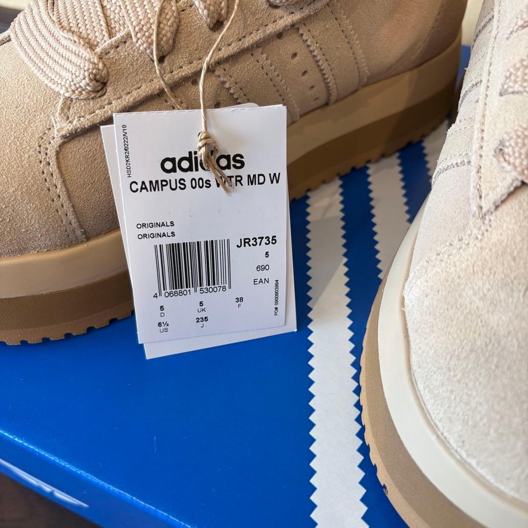 【新品】23.5㎝　アディダス キャンパス 00sウィンター ミッドシューズ