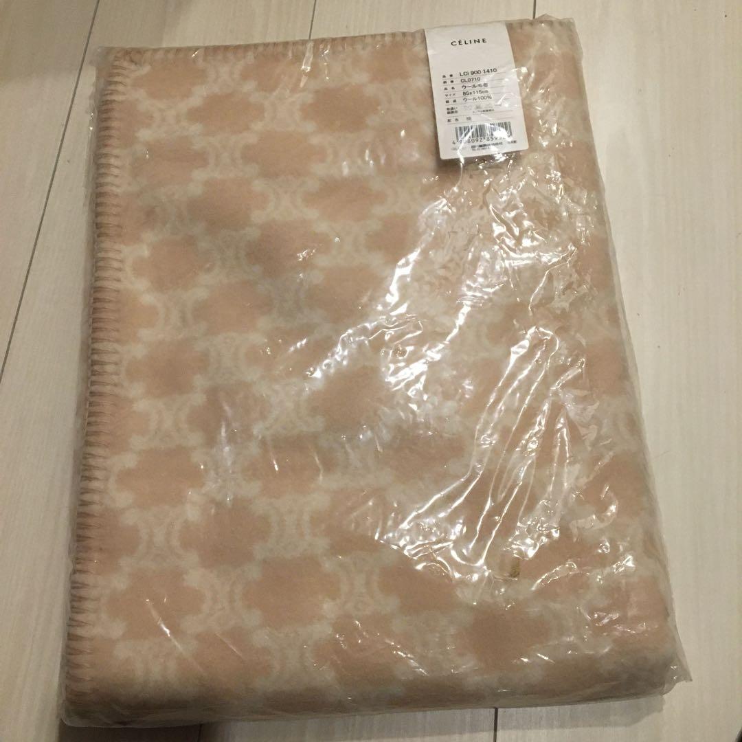 CELINE セリーヌ　ウール100% 西川　ブランケット 新品未使用品