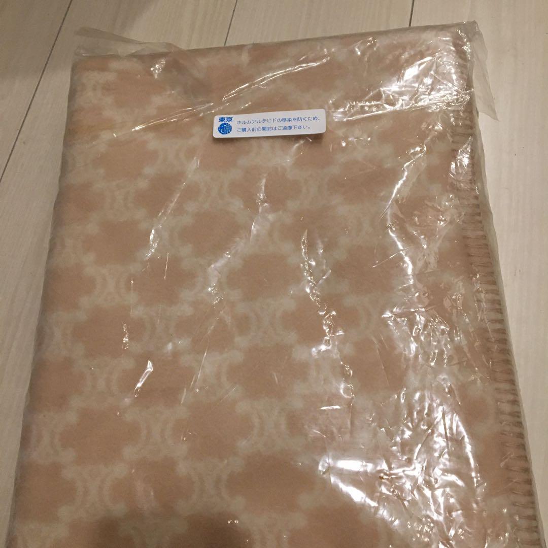 CELINE セリーヌ　ウール100% 西川　ブランケット 新品未使用品