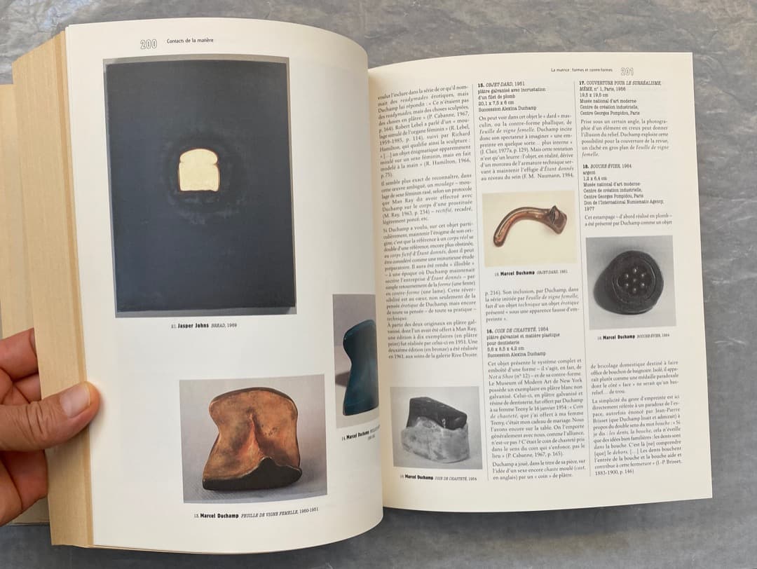 ディディ＝ユーベルマン『痕跡展（L'empreinte）』カタログ、1997年。