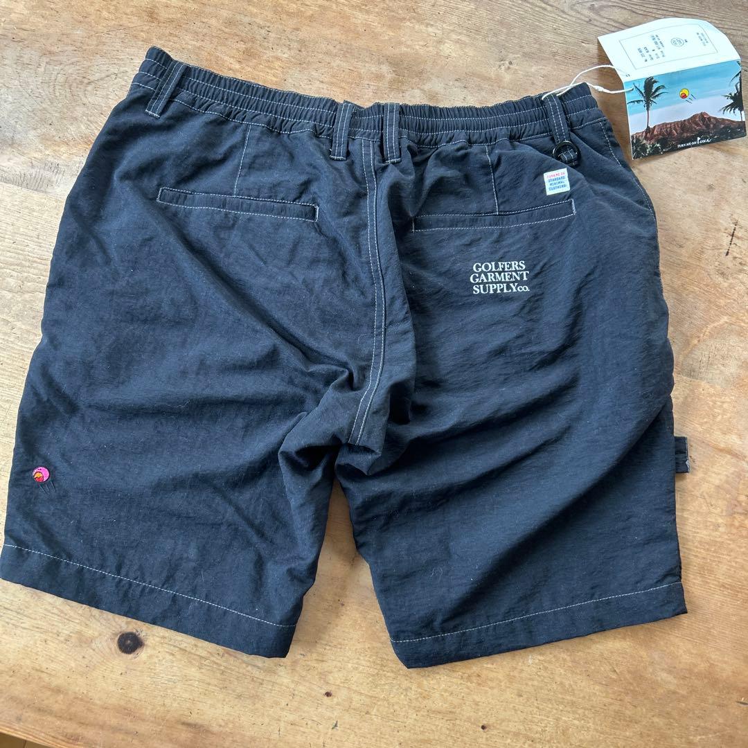 GOLFERS GARMENT SUPPLY 黒ショートパンツ