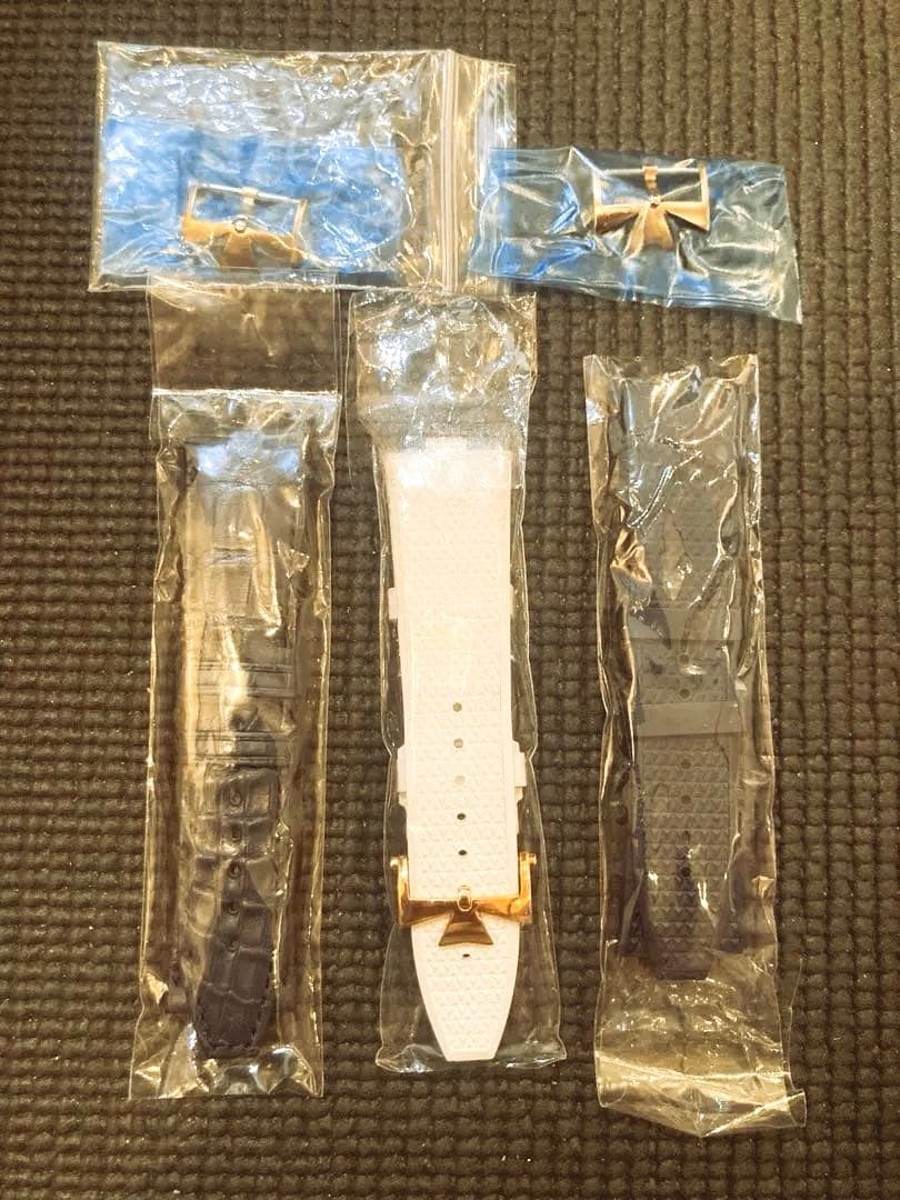 純正品ヴァシュロン・コンスタンタン ベルト3本セット　新品未使用　未開封バックル