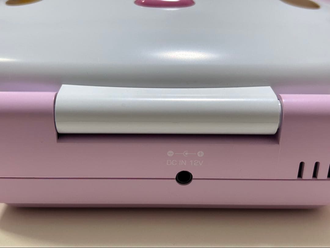 ハローキティ　フェイス形　DVDプレーヤー　動作確認済み